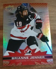 Brianne Jenner 2021-22 Upper Deck Tim Hortons Team Canada #75