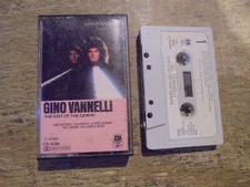 RARE Gino Vannellithe gist of the gemini Cassette Tape Vintage 1976 paper label