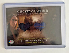 2010 CBS Ghost Whisperer Seasons 3 4 Jennifer Love Hewitt Dual Swatch Card