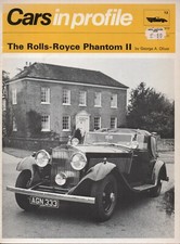Rolls Royce Phantom Series Cars  Number 12 Cars in Profile Publication Booklet