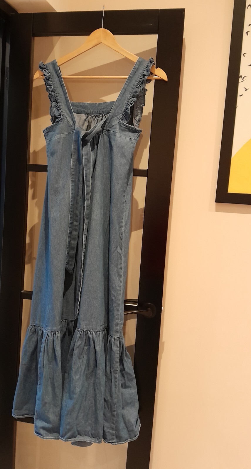 Whistles denim maxi dress. Size 8. Like new. Without tags. eBay