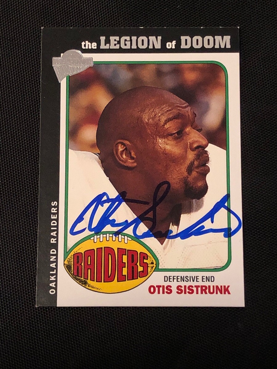 OTIS SISTRUNK 2005 TOPPS FAN FAVORITES SIGNED AUTOGRAPHED CARD #71