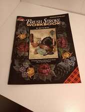 Plaid Folk Art Vintage One Stroke Teaching Guide Brush Stroke Workbook