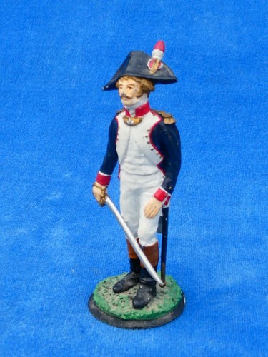 Figurine étain Soldat Napoléonien Franklin Mint - Échelle 1:32, Empire Français