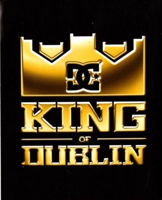 PSK14 SKATEBOARDING BILD/ANZEIGE 11X18'' DC SHOES KING OF DUBLIN