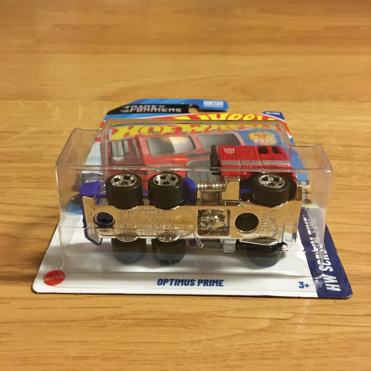 2025 Hot Wheels 6/10 TRANSFORMERS Optimus Prime #104 MONMC +