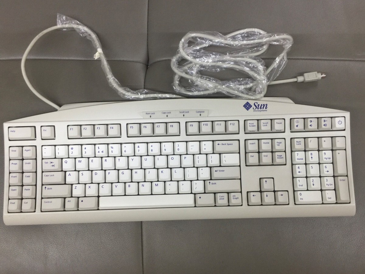 SUN Keyboard ,ENGLISH, Ultra 5 & Ultra 10 systems,* No-YELLOW