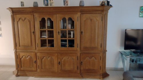 wohnzimmerschrank eiche massiv gebraucht eBay