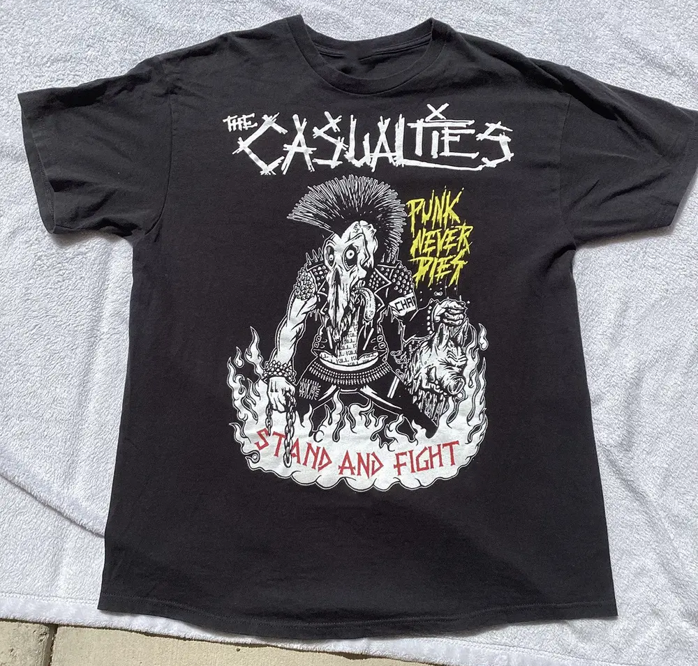 The Casualties 2008 Tour Gift For Fans Full Size S-5XL T-shirt MD662