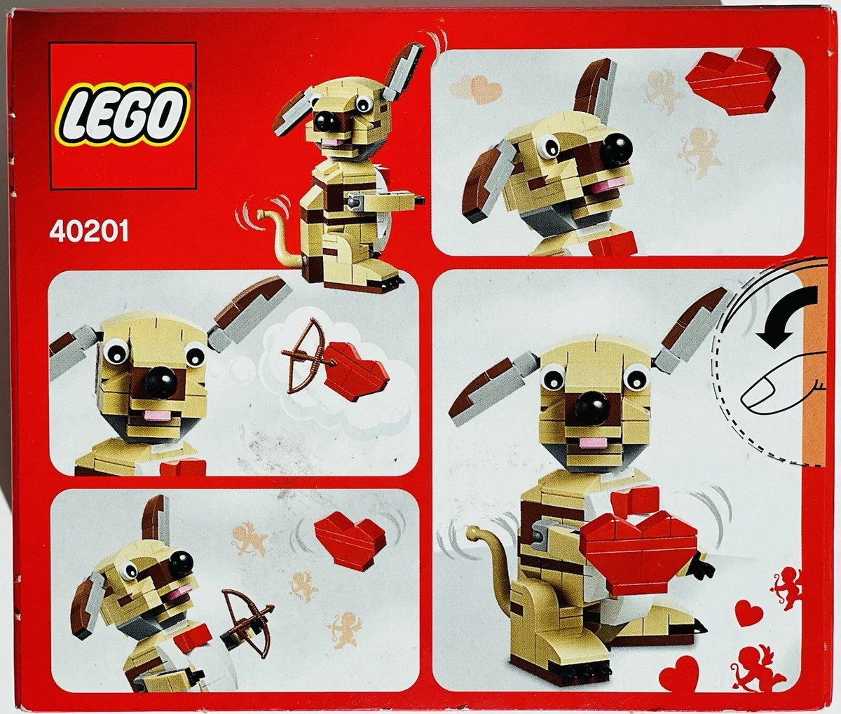 LEGO Bricks More Valentines Cupid Dog 40201 Building Kit eBay