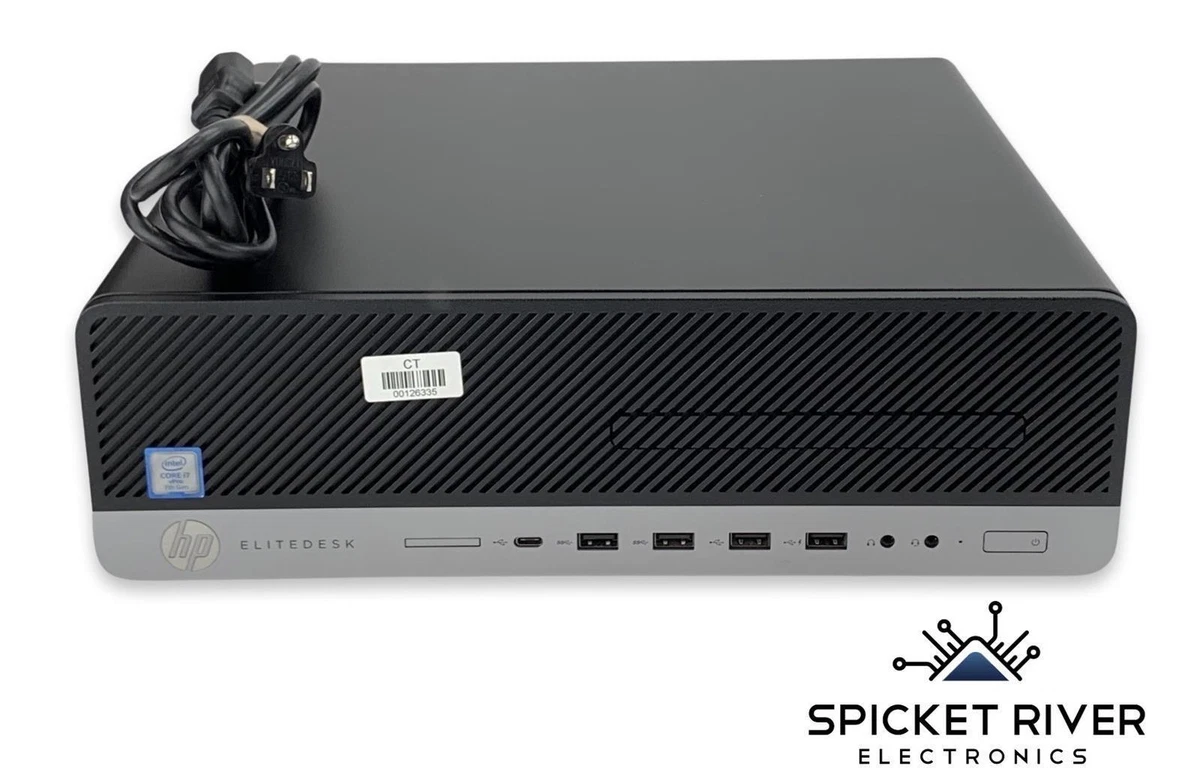 HP EliteDesk 800 G3 SFF Quad i7-7700 3.60GHz 500GB SSD 16GB RAM Windows 10 Pro