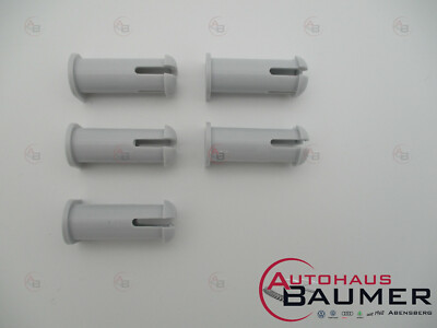 5x Buchse Ladewand Ladeklappe aus Aluminium Original VW T5 T6 Pritsche 7J0829367