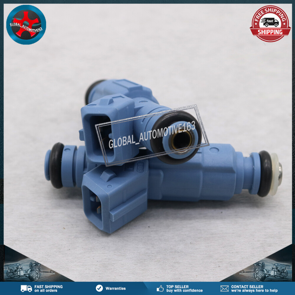 6PCS Fuel Injectors 0280155885 for BMW 4hole 325i 325iS 325iX M20 2.5