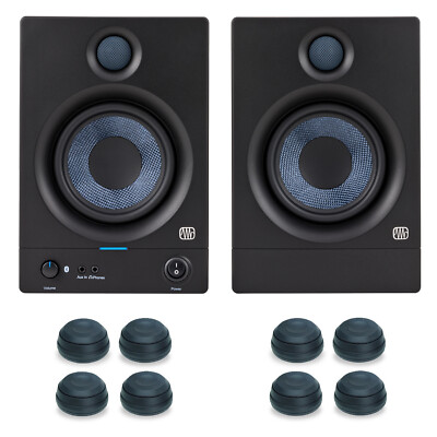 Presonus Eris 5BT Bluetooth Monitor-Boxen Lautsprecher 2nd Gen + Boxenfüße