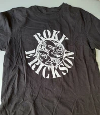 VTG Roky Erickson black T-shirt All sizes S to 345XL short sleeve XZ832