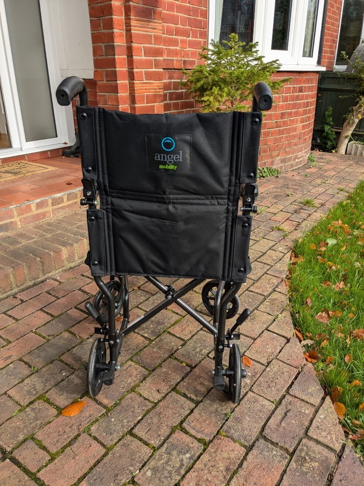 Angel Mobility Sport Travel Transit Lightweight Wheelchair Folding