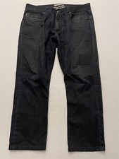 POST'AGE 36 x 28 Slim Tapered USA MADE Resin Rinse Denim Zip Pocket Jeans