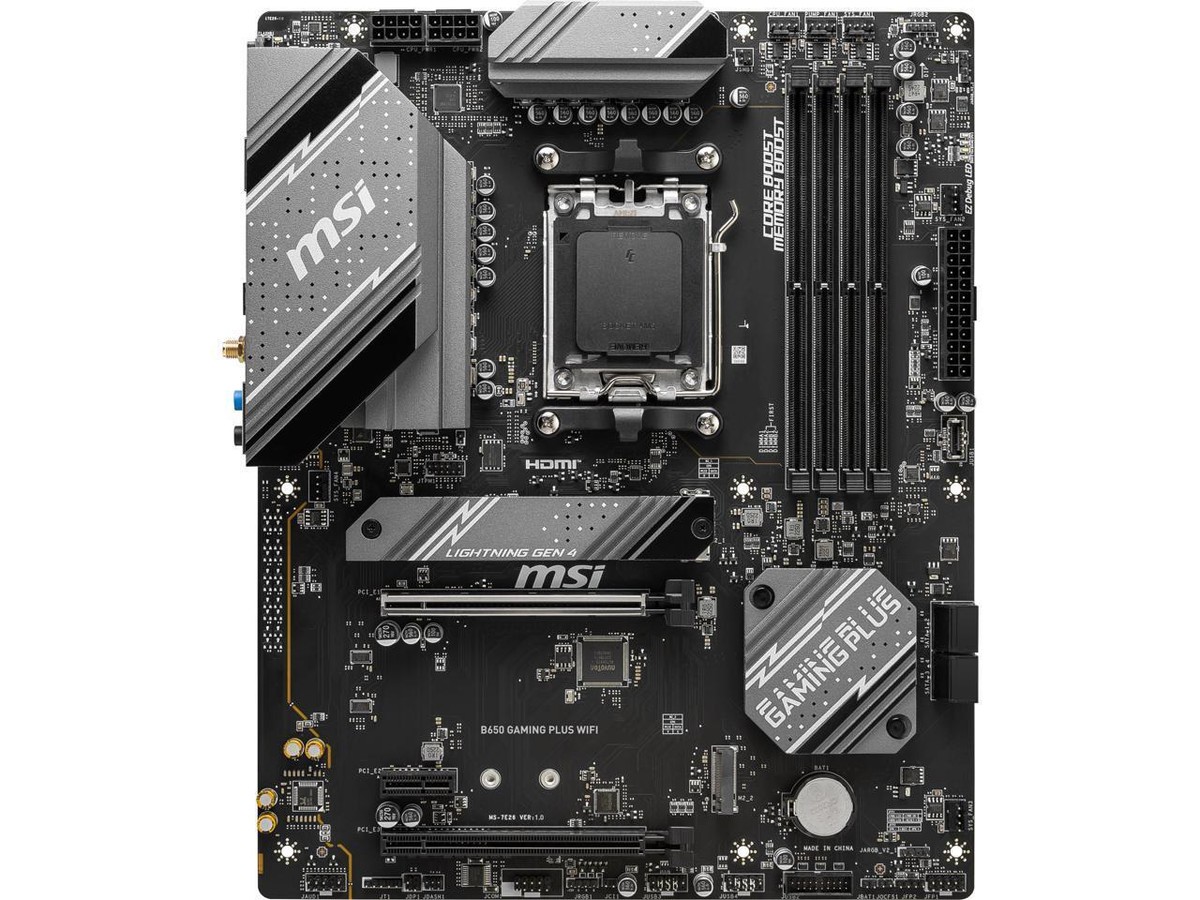 MSI B650 GAMING PLUS WIFI AM5 AMD B650 SATA 6Gb/s ATX