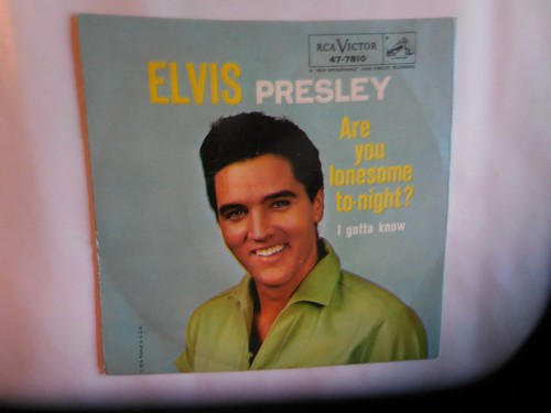 ELVIS PRESLEY " ARE YOU LONESOME TONIGHT" 45 RPM | eBay