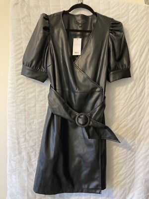 lipsy faux leather dress Buy Lipsy Faux Leather Black Studded Mini Fit and Flare Dress from Next Mauritius