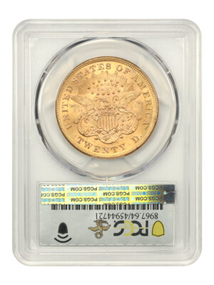 1873 $20 PCGS MS64 (Open 3) ex: D.L. Hansen | eBay