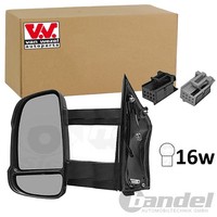 VAN Wezel AußEnspiegel Passend FüR Citroen Jumper Fiat Ducato Peugeot Boxer