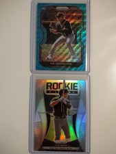 Ha Seong Kim (Lot Of 2 Rcs) 2 2021 Refractors, Teal Shimmer Prizm, Silver Prizm