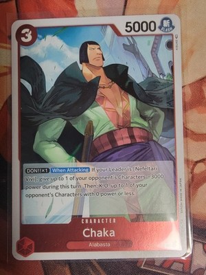 One Piece CCG Chaka OP04-008 Kingdoms of Intrigue Rare Foil English
