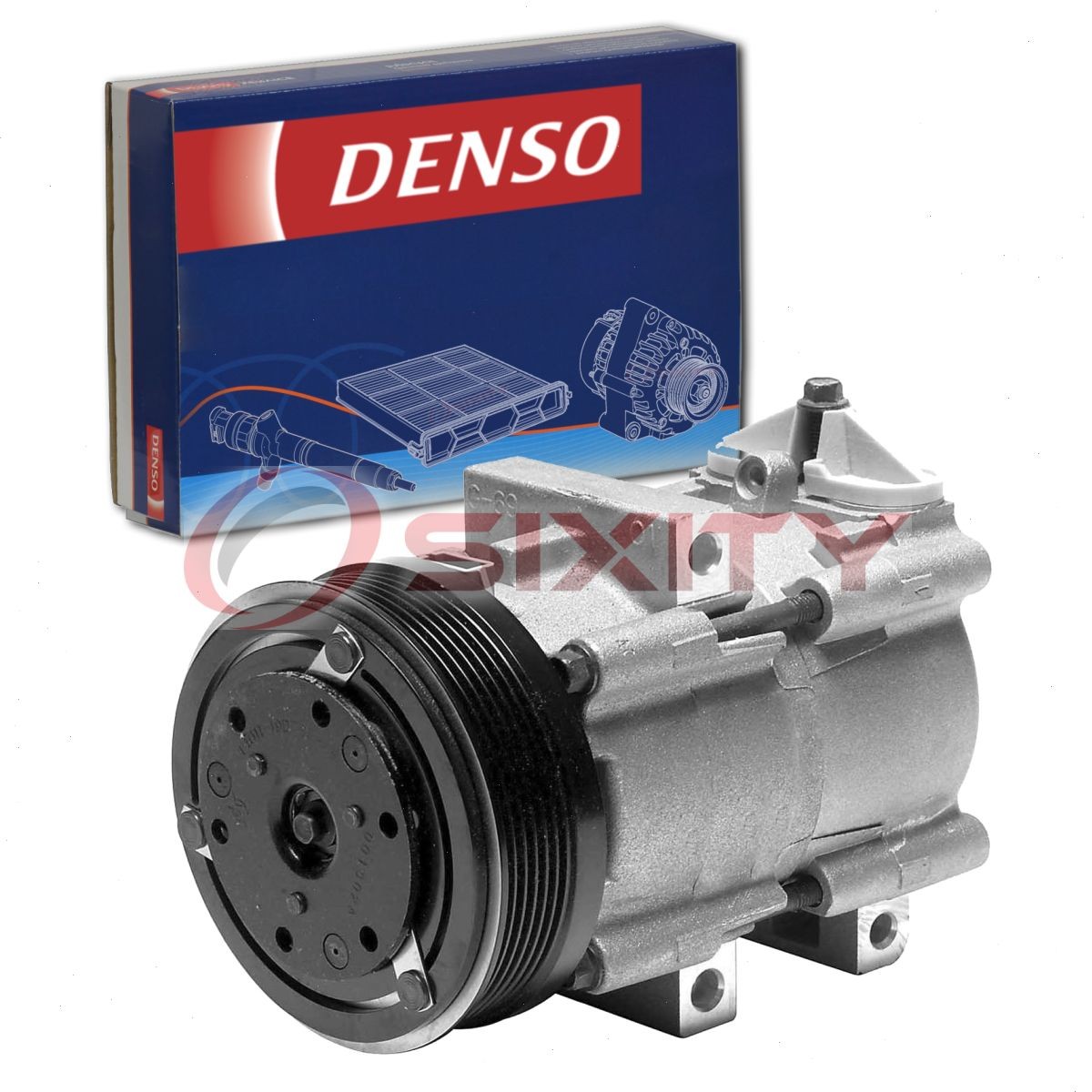 DENSO 471-8135 AC Compressor  Clutch for ZZC26145ZA F7OZ19703AA F7LZ19703AA jd