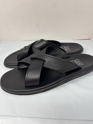 ISLAND SLIPPER PRO Black Sandals Mens US Size 13 Footwear Crisscross Slip On