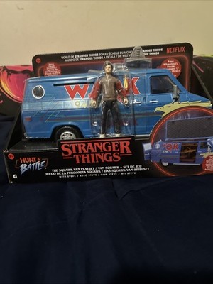NEW Stranger Things WSQK Van Playset w/ Steve 8  Vehicle 4  Steve Figure HTF