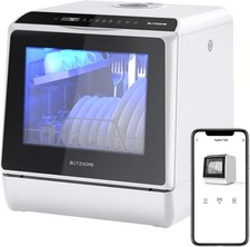 Portable Dishwasher Countertop WIFI Smart Dis...