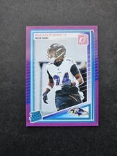 2025 Panini Donruss Malaki Starks 🔥 Purple Press Proof Rated Rookie #346