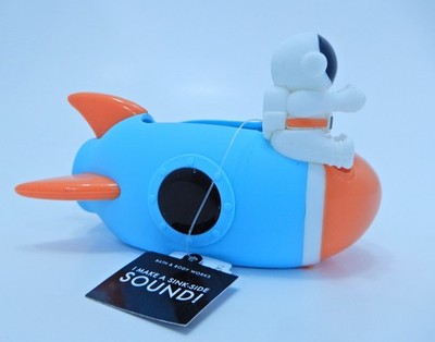 BATH & BODY WORKS ASTRONAUT SPACE SHIP MAKES SOUND GENTLE FOAMING SOAP HOLDER