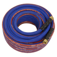 Image of Sealey Air Hose 30m x Ø13mm With 1/2" BSP Unions Extra Heavy Duty AH30R/12