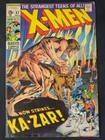 Uncanny X-Men Vol 1 #62 FN- KEY 1st Team app Savage Land Mutates VINTAGE Silver