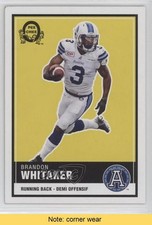 2015 Upper Deck CFL O-Pee-Chee Retro Brandon Whitaker #13 READ 7l6