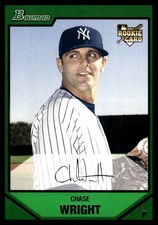 Chase Wright 2007 Bowman Draft Picks & Prospects #BDP4 Yankees MLB READ