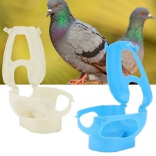 Pigeon Plastic Frame Holder Medicines Feeders Holder for Young Racing Pigeon