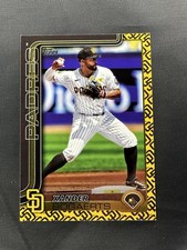 2025 Topps Series 1 Team Logo Border SSP Xander Bogaerts RARE PADRES
