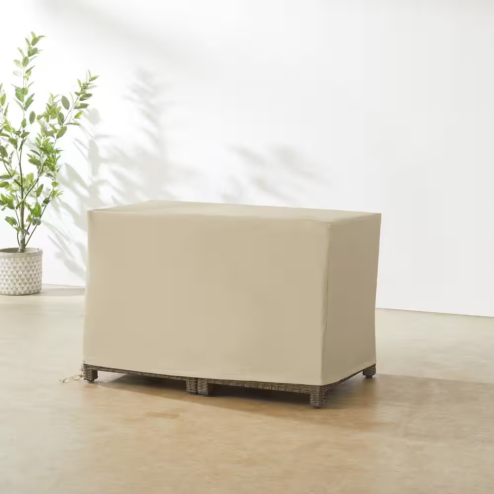 Outdoor Tan Storage Deck Box Cover Free Ship NEW