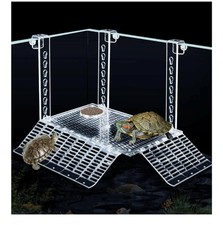 Turtle Basking Platform, 13 lb Load Capacity Acrylic Turtle Dock