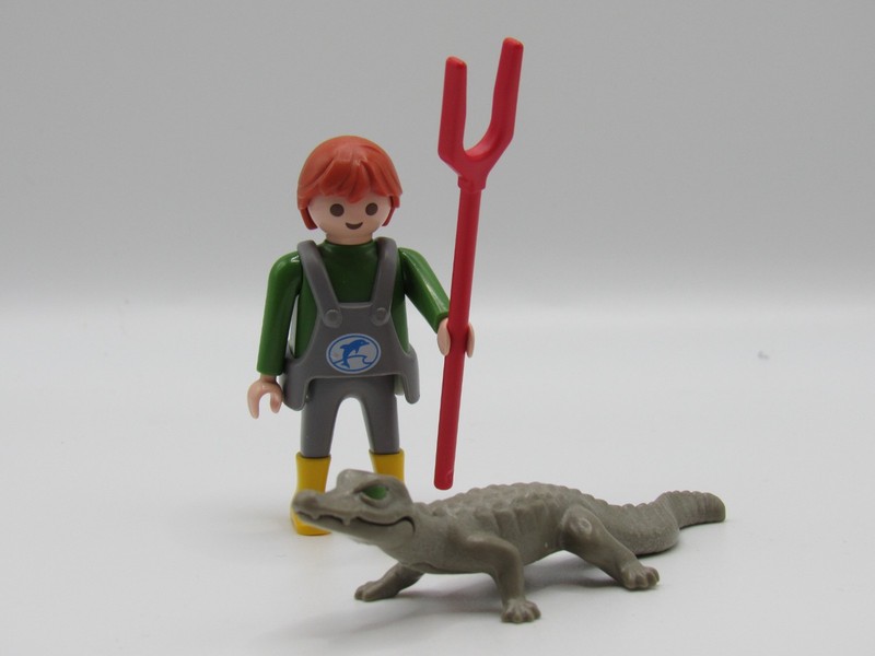 Playmobil 4465  Zookeeper Alligator Crocodile
