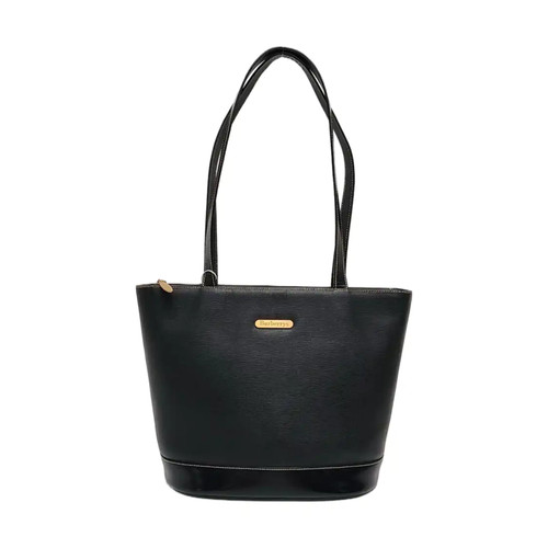 BURBERRY Handbags Leather Black Free Shipping | Duties Paid