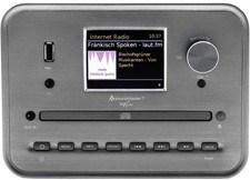Soundmaster ICD1050, Digitalradio, Internetradio, CD-Radio, DAB+, UKW, Webradio