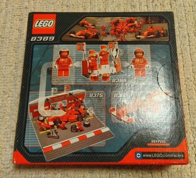 LEGO 8654 8375 8389 Scuderia Ferrari Set of 3 New in Box | eBay