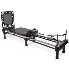 Stamina Aero Pilates Foldable Reformer Machine w/Cardio Rebounder (Open Box)