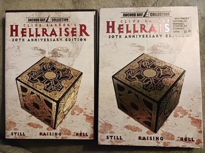 Clive Barker's Hellraiser DVD & Slipcover 20th Anniversary Edition Anchor Bay