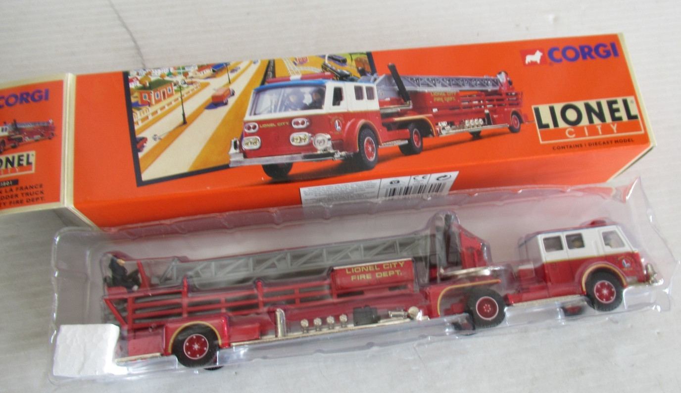 Corgi Classics Lionel City La France Aerial Ladder #51801 Mib  1430 Of 7000 1996