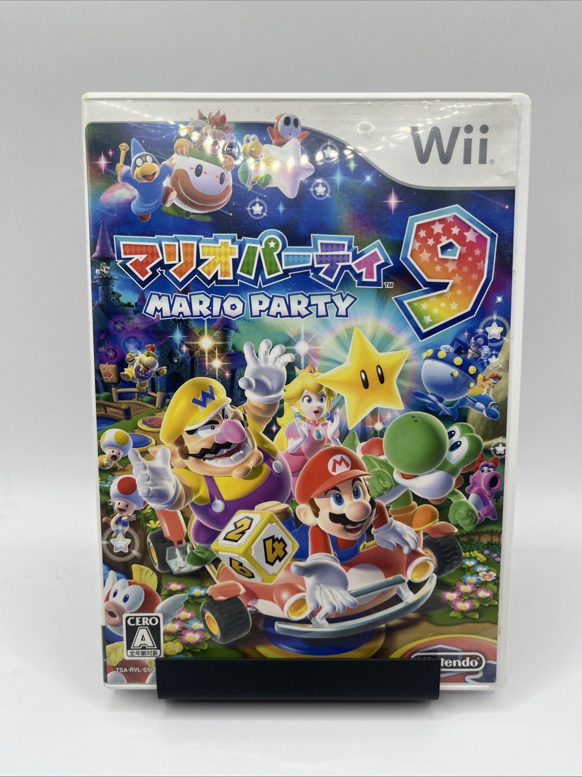 Mario Party 9 (Nintendo Wii, 2012) - Japanese Version - Complete CIB - US Seller